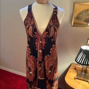 SLNY summer dress; handkerchief hem - XL